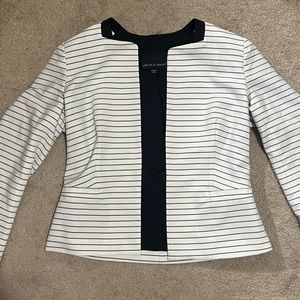 COPY - Harlowe & Graham Striped Blazer